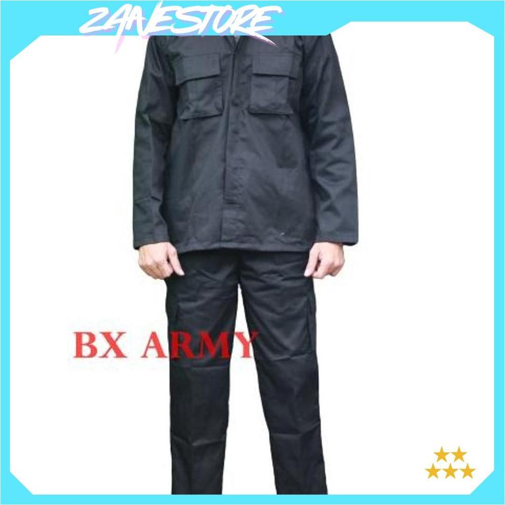 Seragam pdl security Baju PDL satpam  + atribut lengkap grosir murah COD BX Promo