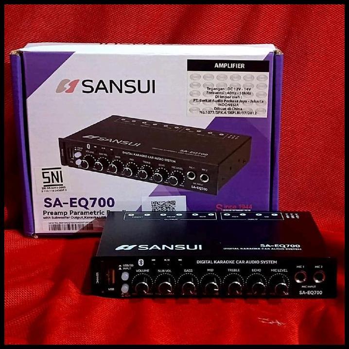 GRATIS ONGKIR PARAMETRIK SANSUI SA EQ700 