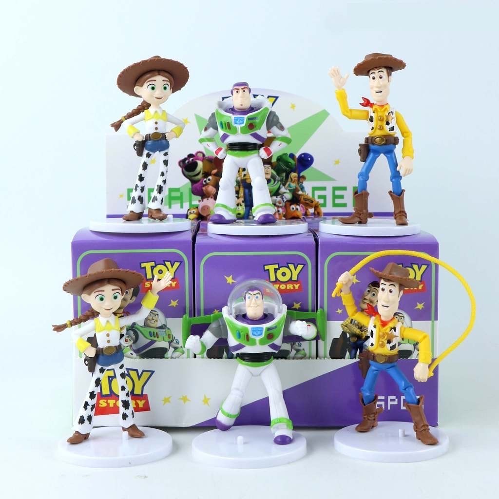 Koleksi Action Figur Toy Story Woody Buzz Jessie