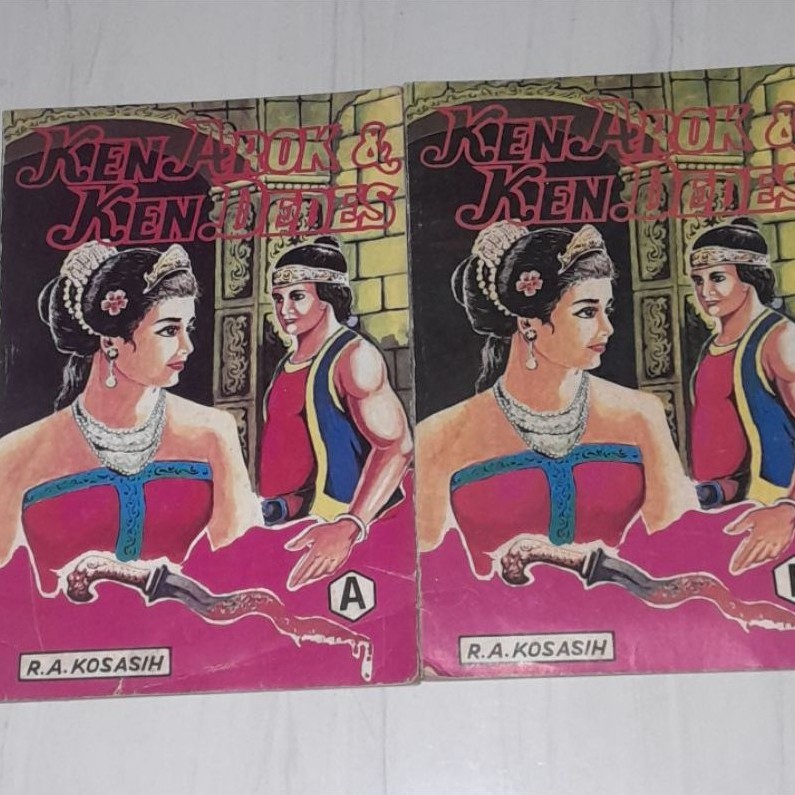 KOMIX JADUL KEN AROK & KEN DEDES A DAN B ORIGINAL