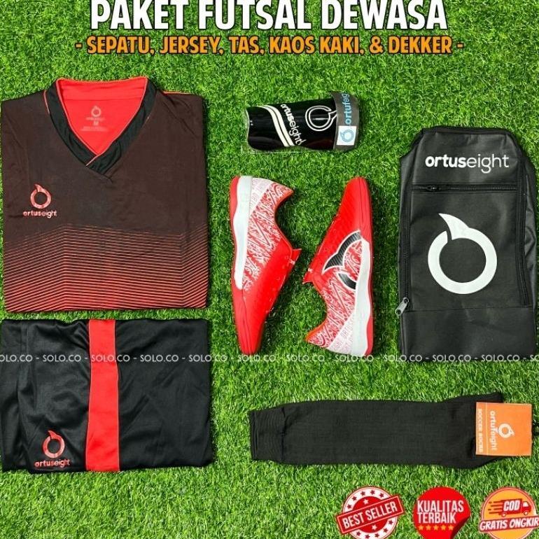 Promo Sepatu Futsal Ortus Catalyst Raiden Fg Lengkap Paket Komplit Sepatu Futsal Ortuseight Terbaru/