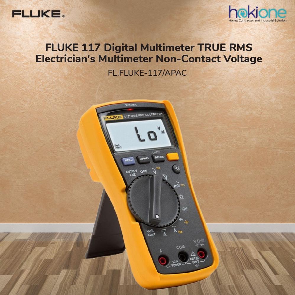 Fluke 117 Electrician'S Multimeter With Non-Contact Voltage - Fluke-117/Apac