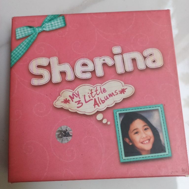 boxset sherina - sherina my 3 little albums - boxset