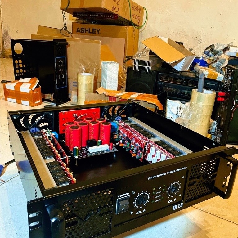 Power Amplifier BTL tanpa trafo
