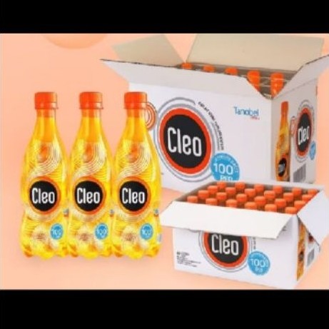 Cleo oxygenated water (air oksigen) 100ppm/exp 2027, isi 24btl/dus (@500ml)