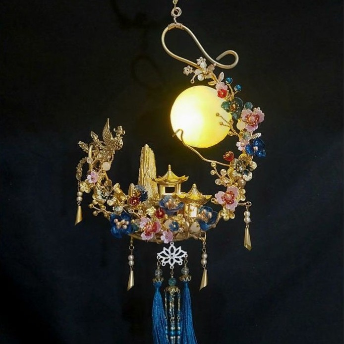 lantern sangjit / kipas sangjit moon