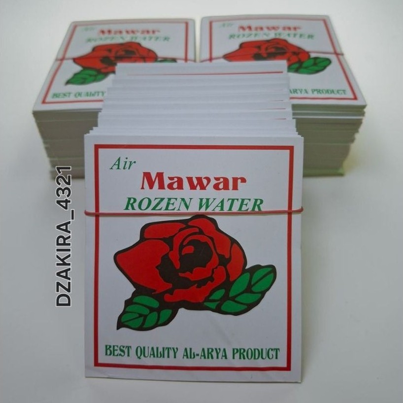 kertas air mawar isi 500 lembar rozen water
