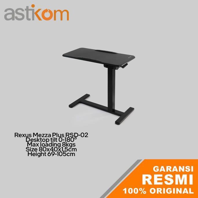 Rexus Standing Desk Mezza Plus RSD-02 Black