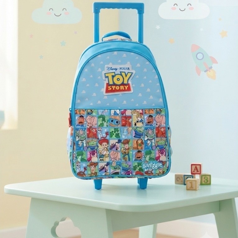 Tas Smiggle Toy Story Trolley Backpack