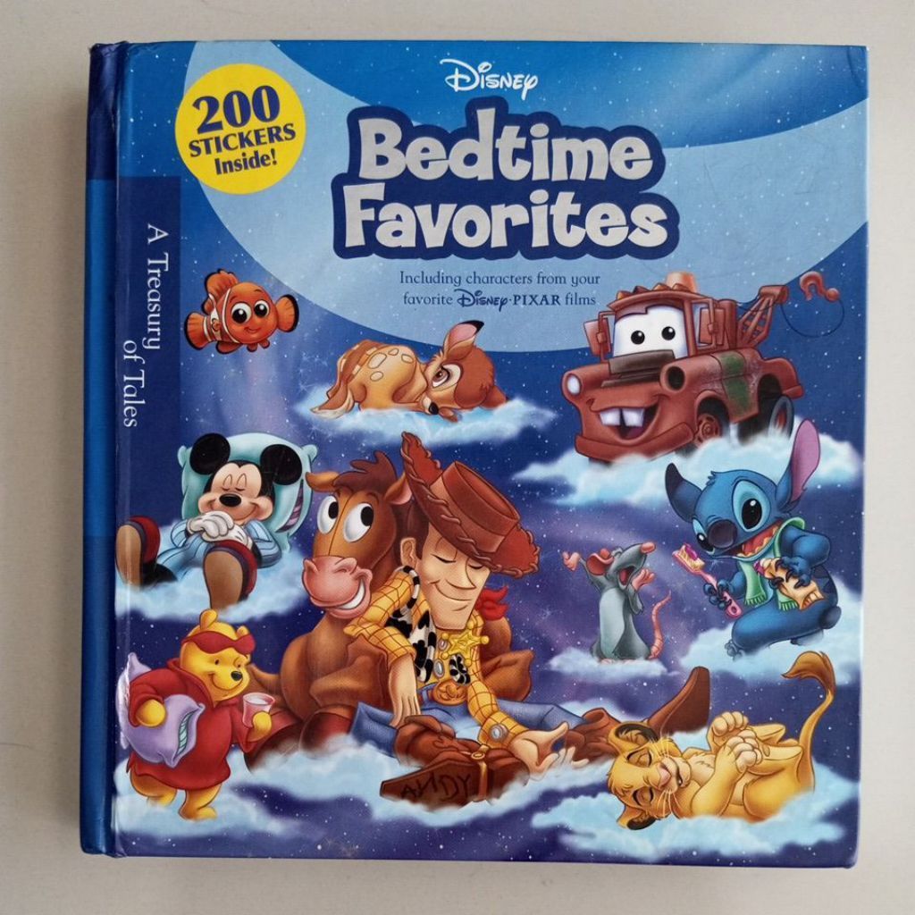 BUKU DISNEY BEDTIME FAVORITES A TREASURY OF TALES