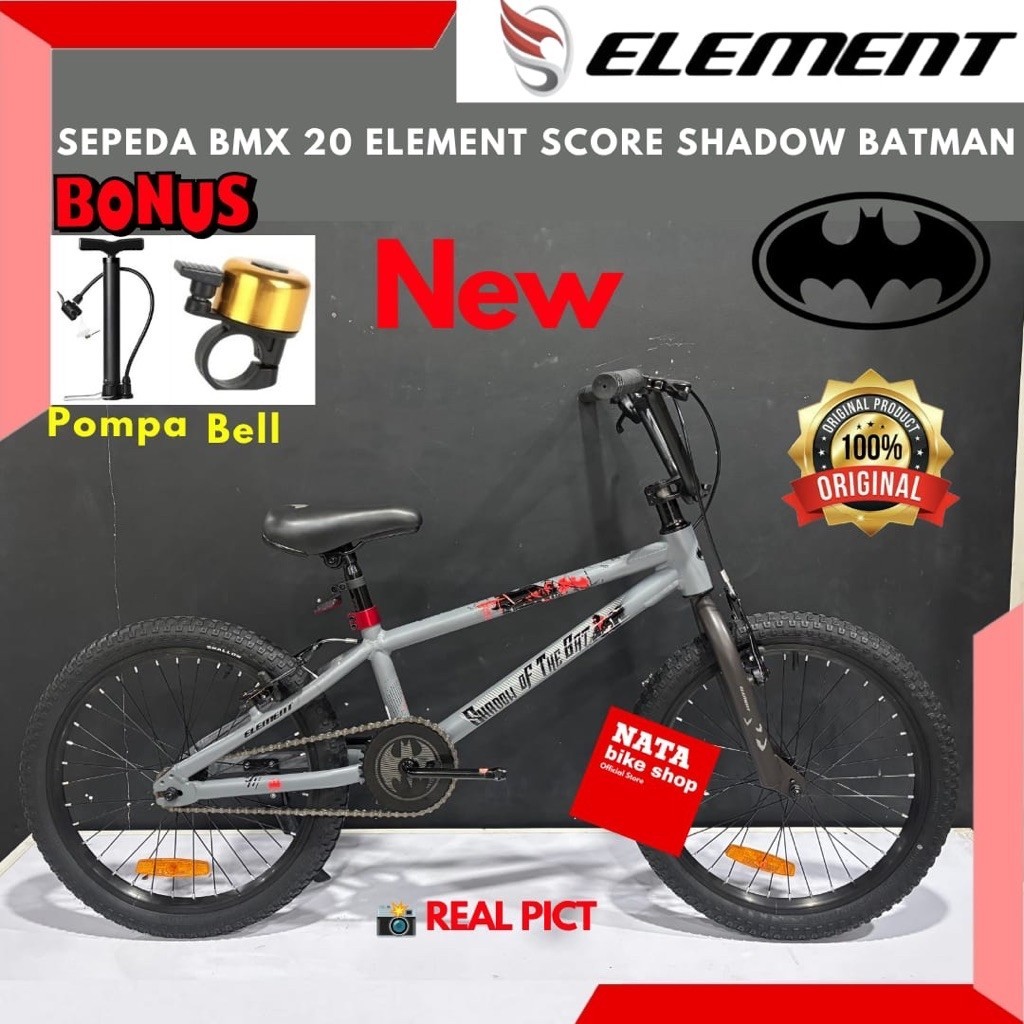 Sepeda BMX 20 Element Score Batman Shadow Terbaru