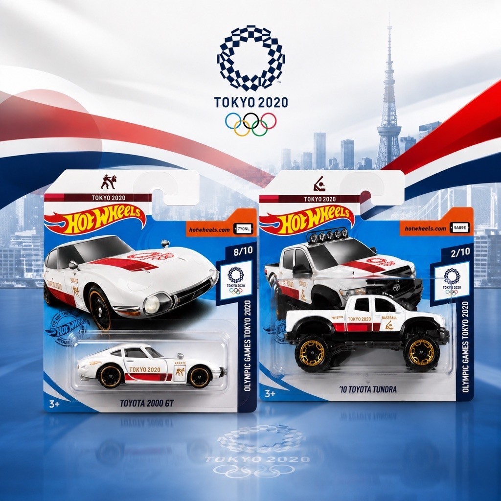 Hot Wheels Short Card Olympic Games Tokyo 2020