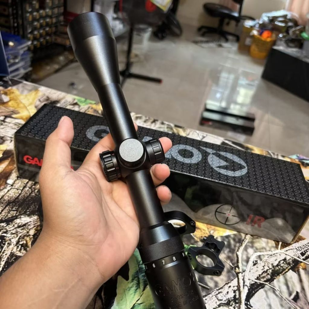 Teleskop Jarak Jauh GAMO 3-9x40 IR WR Tahan Getaran Made In Spain