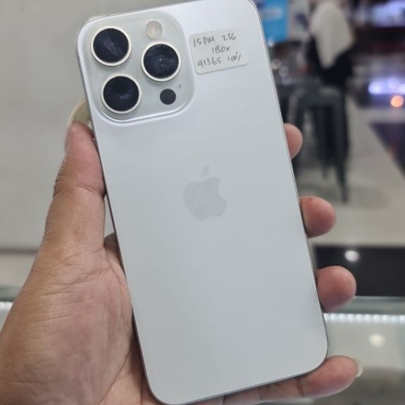 Iphone 15 Pro Max 256Gb Second Resmi Ibox