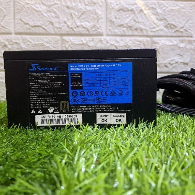 PSU SEASONIC SSR-650RM 80 PLUS GOLD