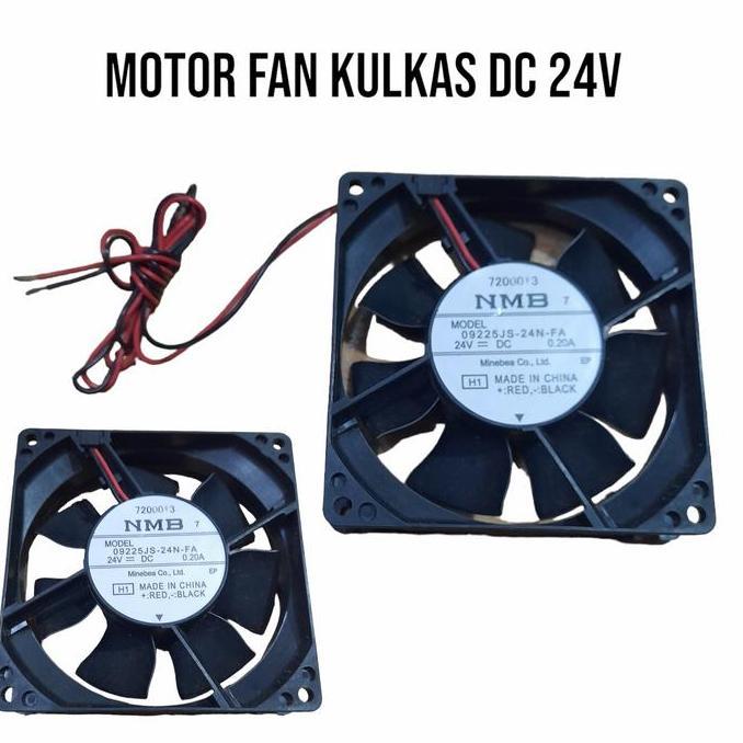 MOTOR FAN COLING DC NMB 24V DC ORIGINAL NEBU