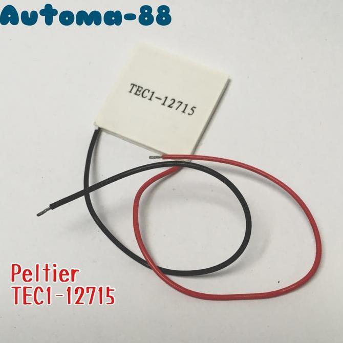 PELTIER TEC1-12715 THERMOELECTRIC 12V DC ELEMEN PANAS DINGIN 12715 NEBU