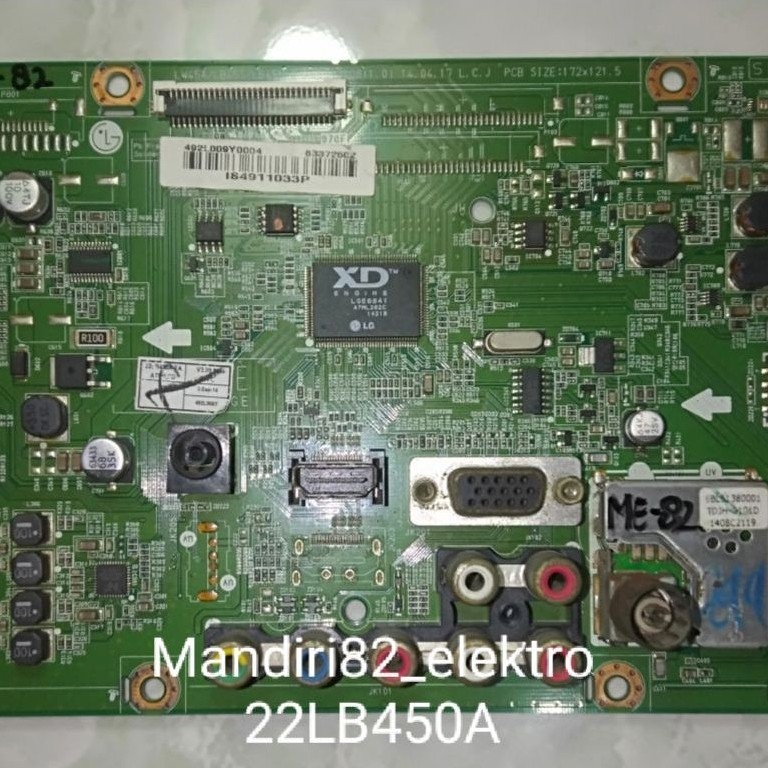 mainboard tv led LG 22 inch