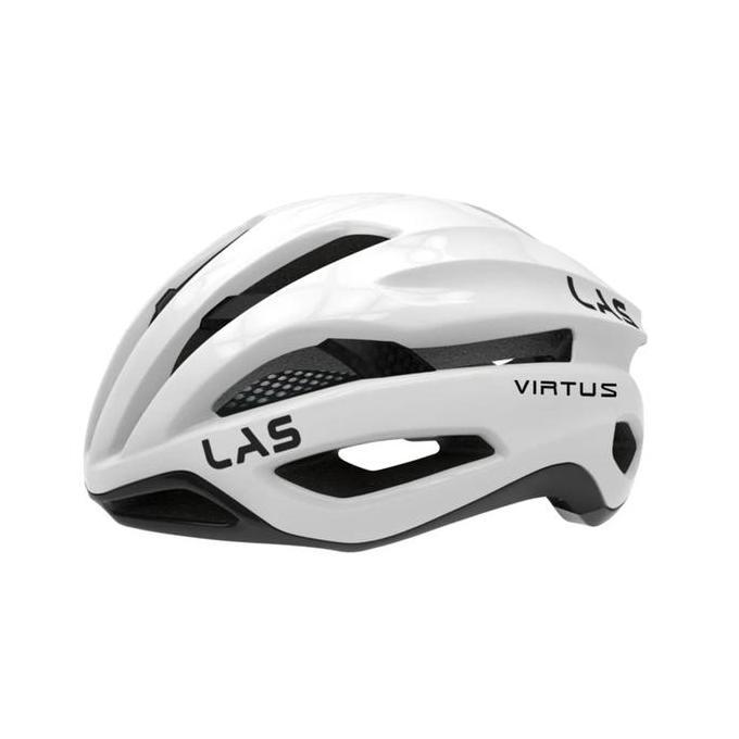 Helm Sepeda - LAS Virtus Carbon Helmet - White Carbon