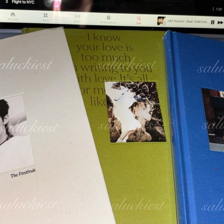 [READY STOCK] THE 1ST ALBUM MARK THE FIRST FRUIT TRILOGY VER PHOTOBOOK