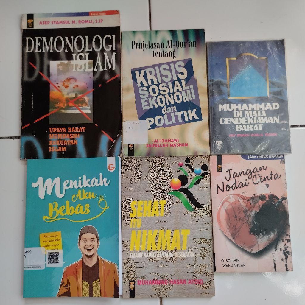 (RL-35) Buku Bekas Preloved Gema Insani Demonologi Islam Upaya Barat Membasmi Kekuatan Islam - Penje