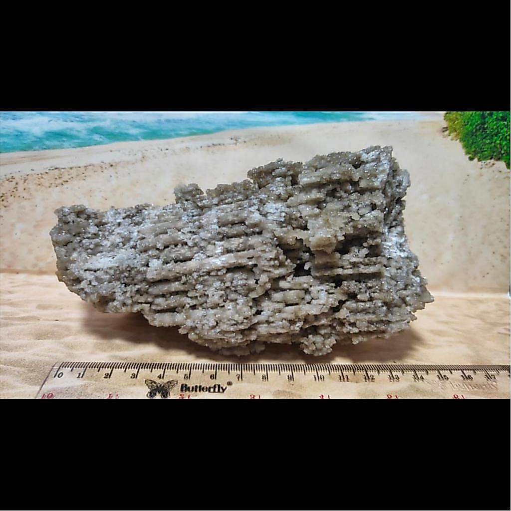 Batu Alam Asli Natural Sparkling  Micro Druzy Quartz Cluster (2)