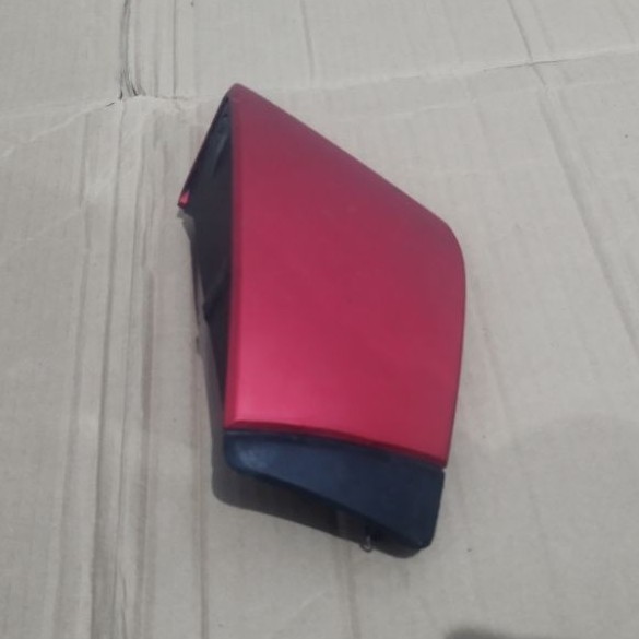 Cover laci lid pocket Honda PCX 160 K1ZV warna merah doff original second