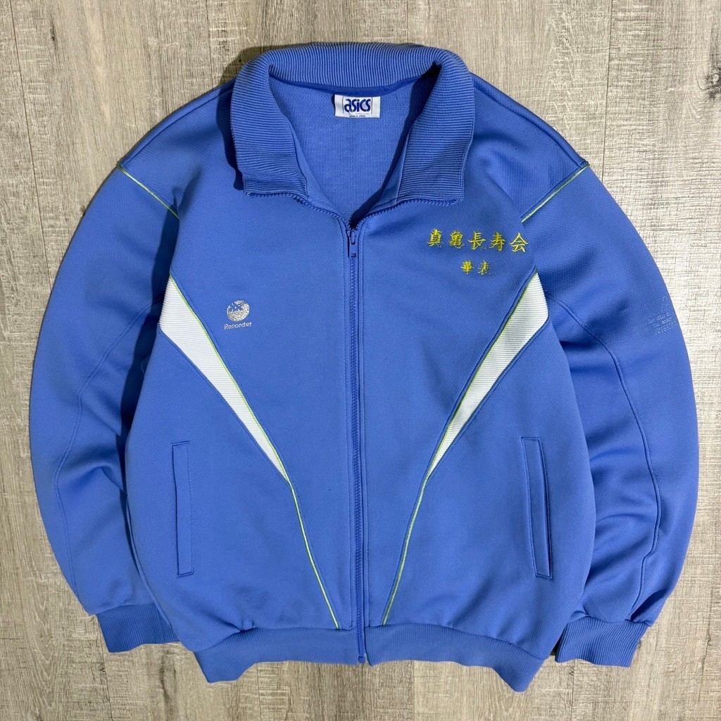 Jacket vintage asics recorder japan tracktop