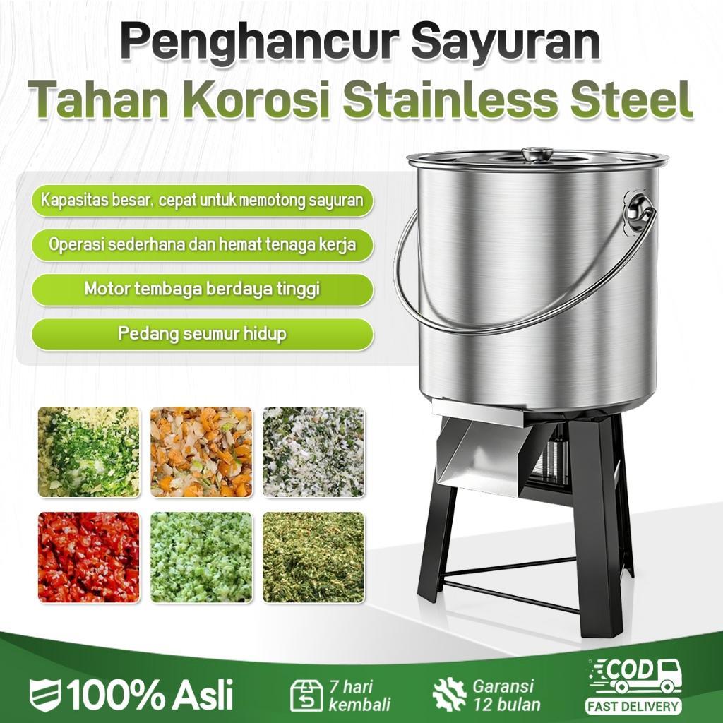1000 Watt Penggiling Sayuran Stainless Steel Dapat Dilepas Mudah Dibersihkan Cepat Cocok Untuk Ayam 