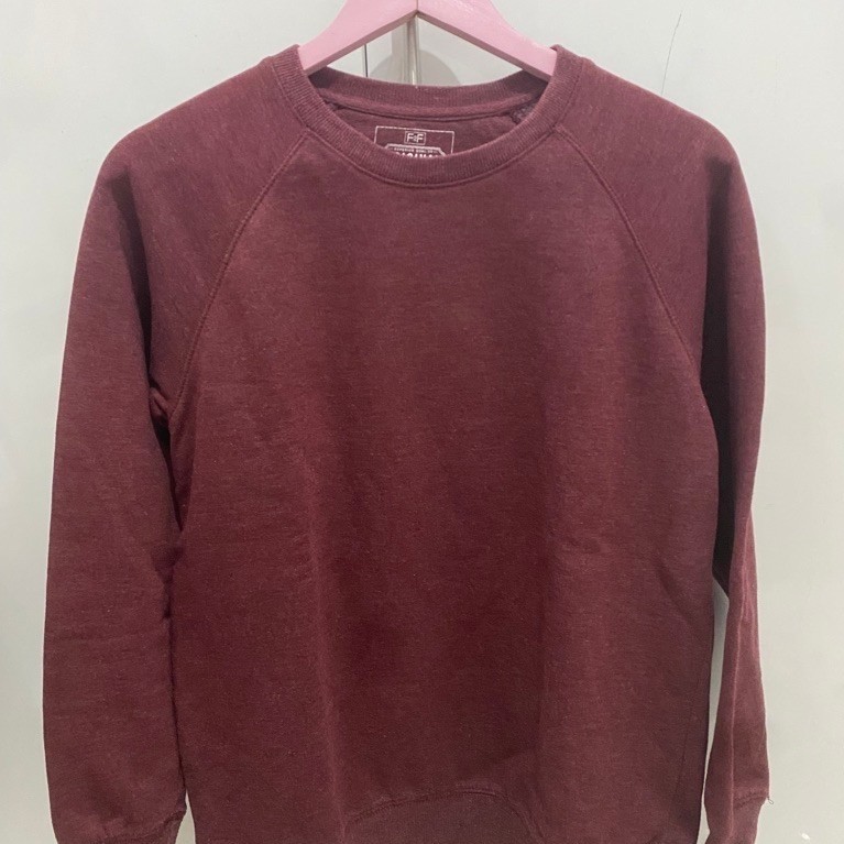 crewneck maroon