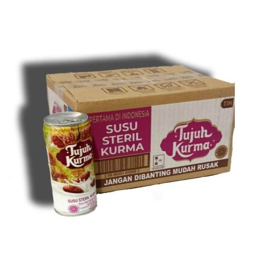 Tujuh Kurma Susu Steril Kurma 189 ml x 24 pcs