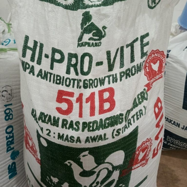 [ 50 KG ] 511B. Pakan Ayam Pedaging.