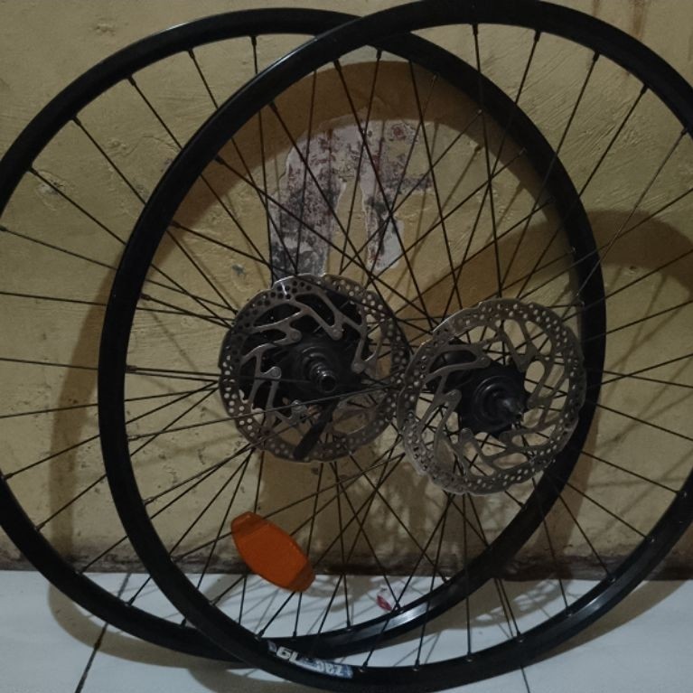 wheelset 26 copotan sepeda downhill center lock