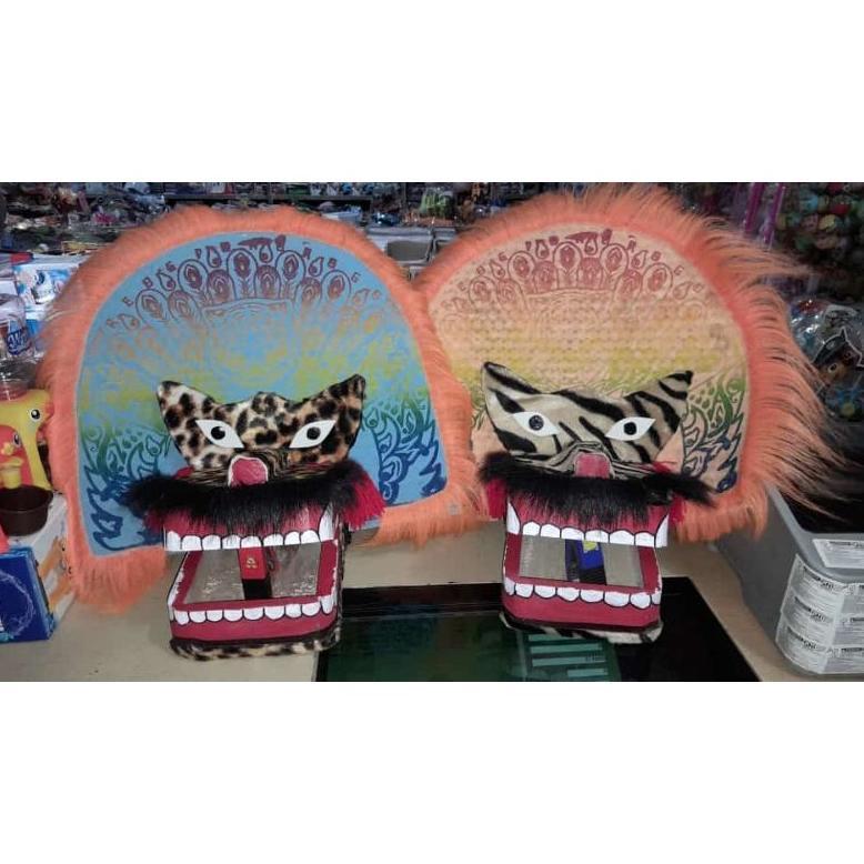 Authentic Product Kepala Barongan Macan/Mainan Singo Barongan/Barongan Caplokan