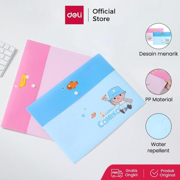 Deli File Bag/ File Map/Map Dokumen A4 EF733
