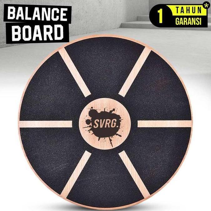SVRG Balance Board - Wobble Board - Papan Latihan Keseimbangan - Gym TFS