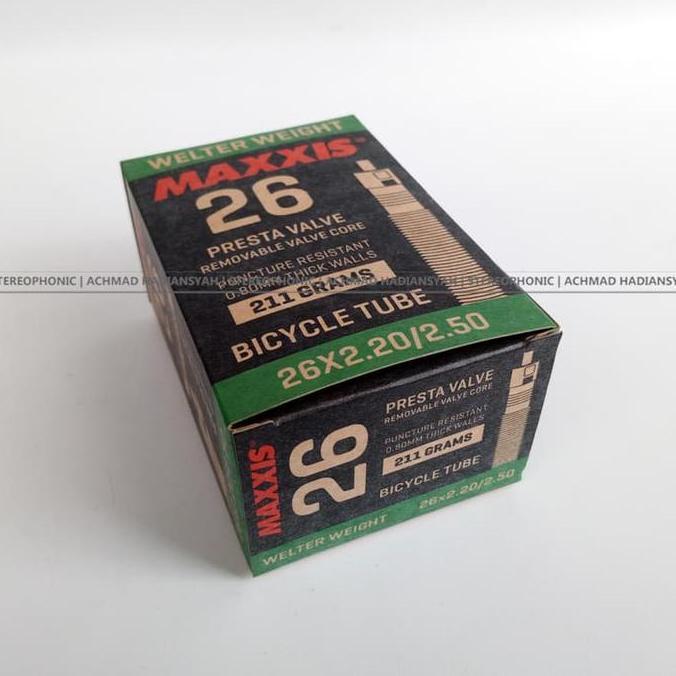 Promo Ban Dalem Maxxis 26 x 2.50 pentil kecil Presta Valve Ban Maxxis 26 Diskon