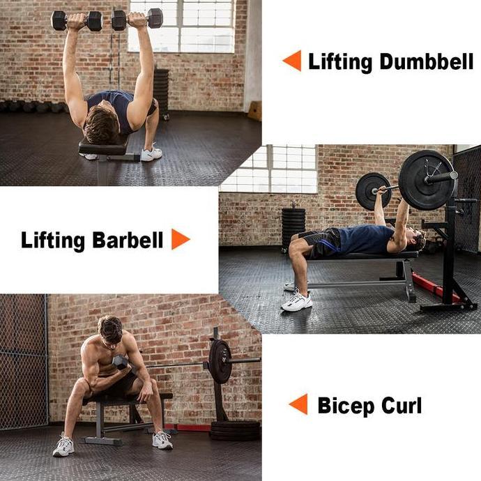 Whyhard- Onetwofit Wehtlifting Bench Dumbbell Stool Home Exercise Training