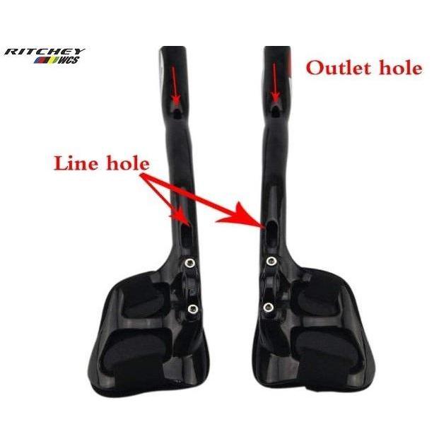 Promo TT Bar Handlebar Carbon RITCHEY Arm Rest Bar Aero Roadbike Original Diskon