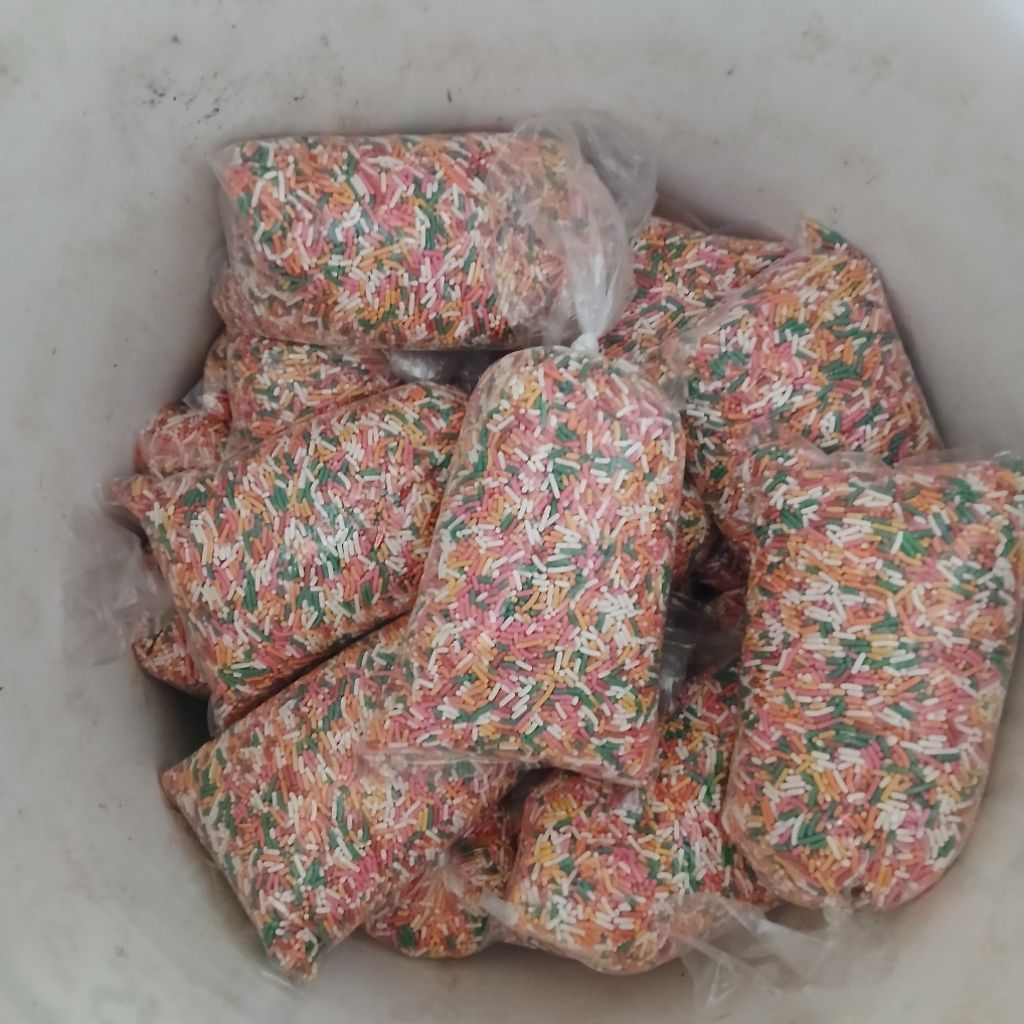 Meses Warna Warni Aneka Kue Repack Kiloan