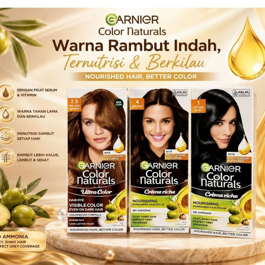 Garnier Color Natural,Garnier Semir Rambut Box