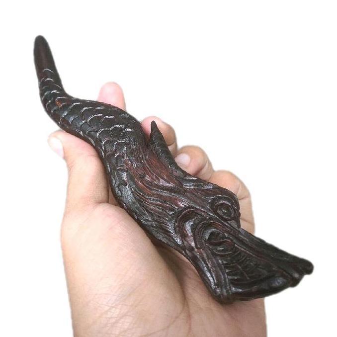 Cangklong Kayu Galih Asem Ukir/Pipa Once Cangklong/Kayu Galih Asem