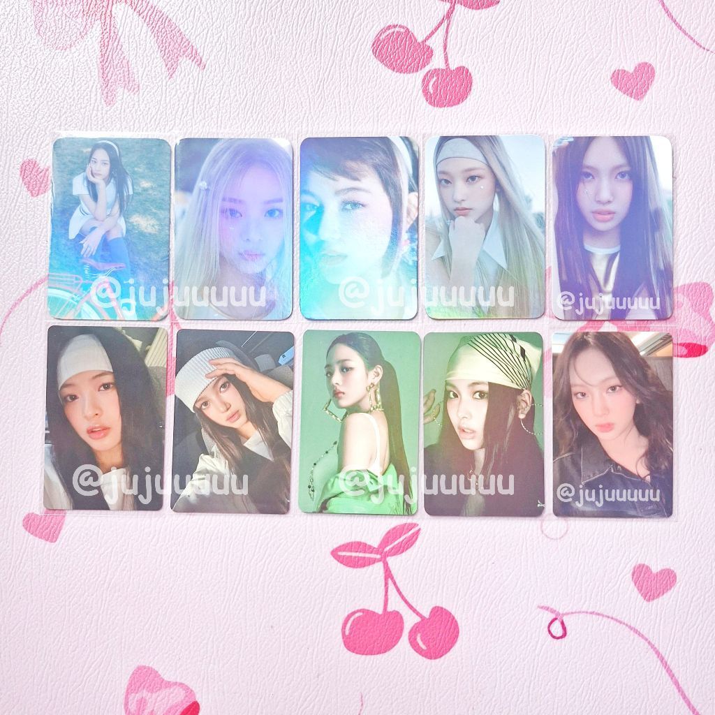 photocard official new jeans nj haerin Danielle Hanni minji hyein Aladin how sweet get up Tokyo dome