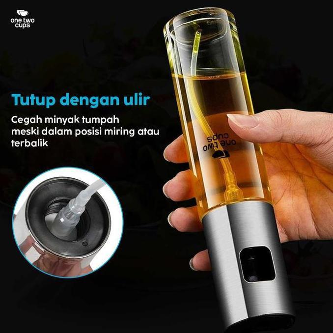 Botol Spray Minyak Parfum Kaca 75Ml 100Ml 200Ml 210Ml 250Ml Wadah Semprotan Olive Oil Bbq