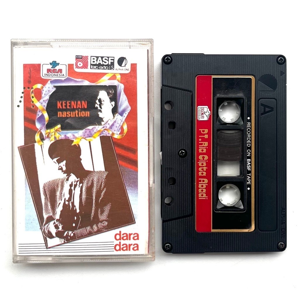 Kaset Pita Keenan Nasution / Harry Sabar / Fariz RM - Dara Dara (RCA INDONESIA)