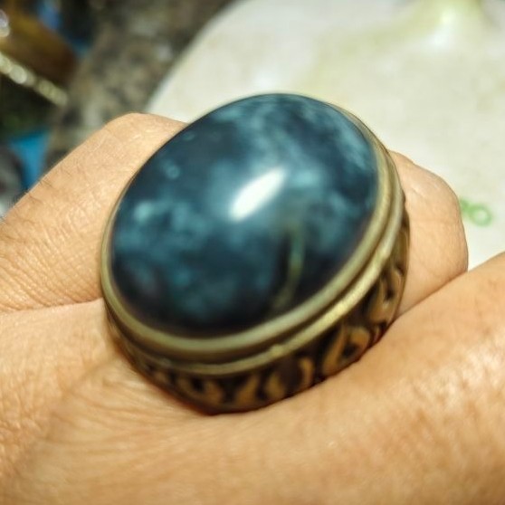 Batu Cincin Pandan Suji Natural Alam Kode T1/97