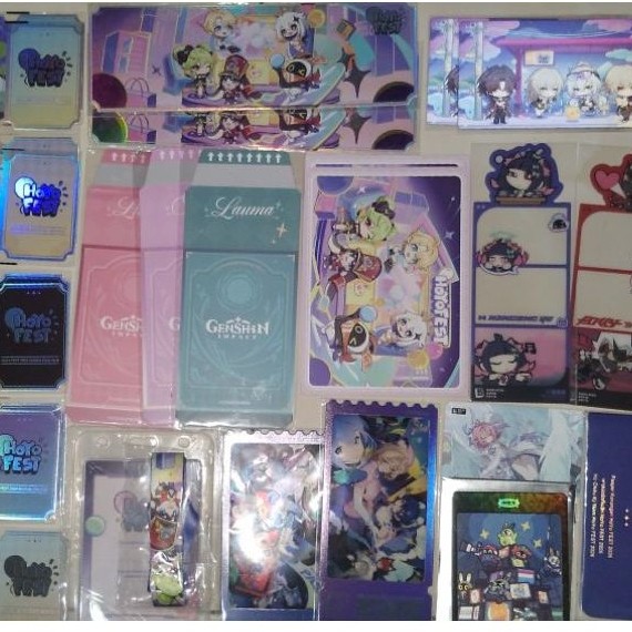 [MURAH] HOYOFEST 2026 merchandise Genshin HSR ZZZ , Tiket/ticket, Fastpass merch