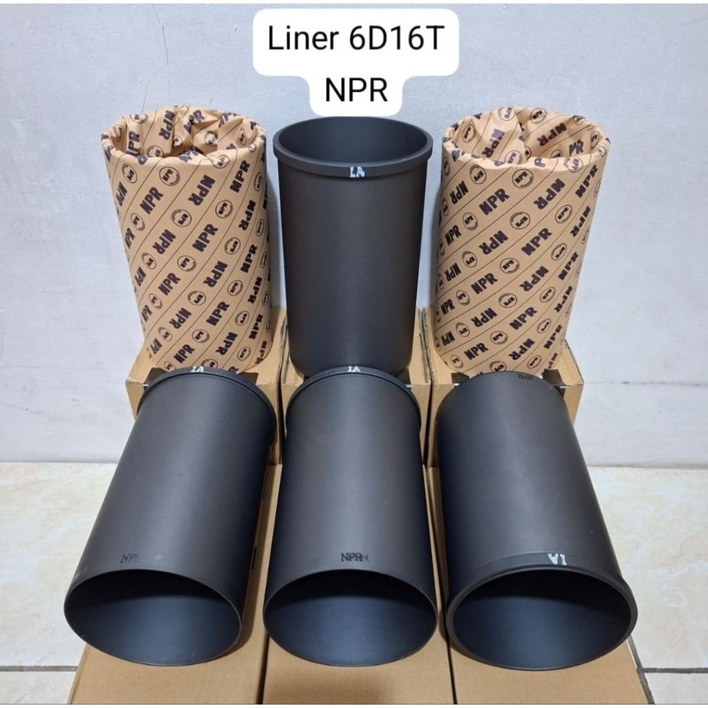 LINER BORING SET MITSUBISHI FUSO GANJO 6D16T PS220 TIPE 1A ORIGINAL NPR JEPANG