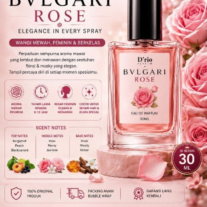 Bvlgari Rose parfum