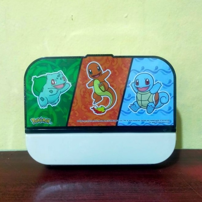 READY Kotak Makan Lunch Box Pokemon Indomaret Starter Kanto Charmander Bulbasaur Squirtle Rare Limit